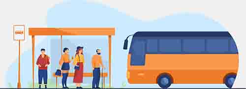 Troca e manutenção de peças e acessórios para ônibus